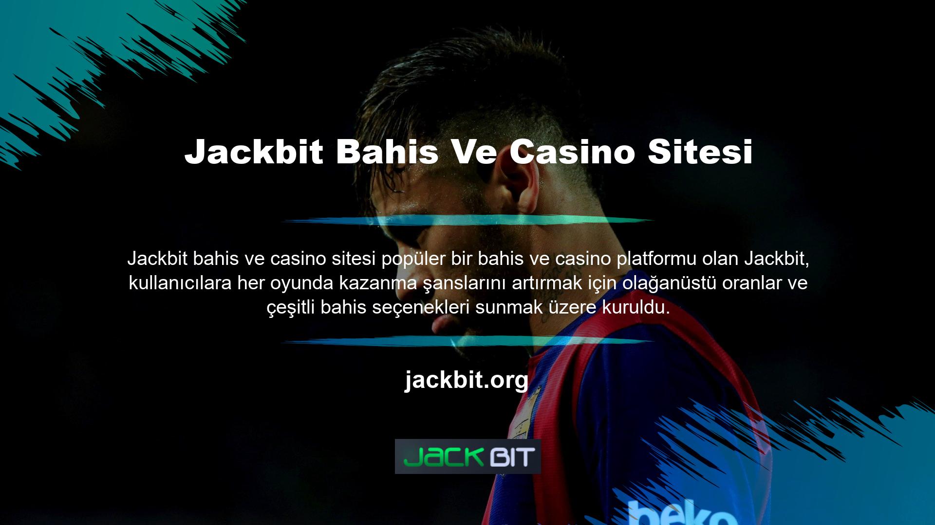 Nasıl Jackbit kullanıcısı olunur? Jackbit kullanıcısı olmak için, çeşitli lisanslara ve kapsamlı oyun deneyimine sahip geniş bir kullanıcı topluluğuna sahip olan Jackbit oyun sitesini ziyaret etmeniz gerekir